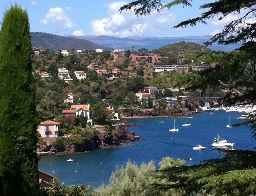 דירה Théoule-sur-Mer Vue Baie A 5Min De La Plage 44M² Avec Parking